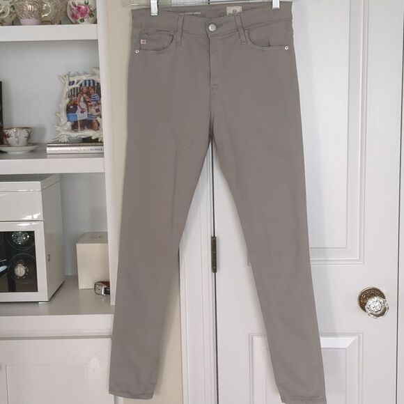AG Farrah High Waist Skinny Ankle Jeans in Soft Sueded Cotton Sateen W28 - Picture 3 of 9